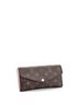 Louis Vuitton 100% Coatead Canvas Brown Sarah Wallet NM Monogram Canvas One size - photo 3
