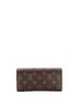 Louis Vuitton 100% Coatead Canvas Brown Sarah Wallet NM Monogram Canvas One size - photo 4