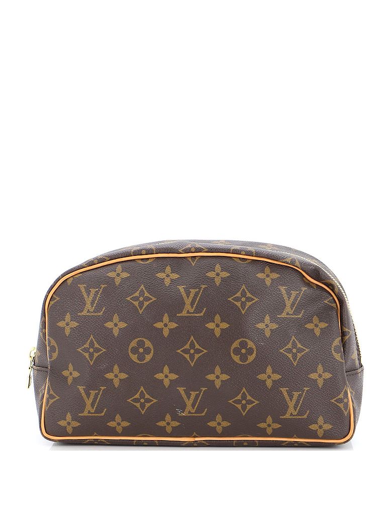 Louis Vuitton 100% Coatead Canvas Brown Toiletry Bag Monogram Canvas 25 One size - photo 1