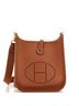 Hermès 100% Leather Brown Evelyne Bag Gen III Clemence TPM One size - photo 1