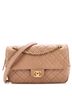 Chanel 100% Canvas Tan Easy NM Flap Bag Quilted Caviar Medium One size - photo 1