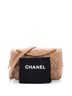 Chanel 100% Canvas Tan Easy NM Flap Bag Quilted Caviar Medium One size - photo 3