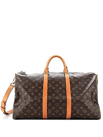 Louis Vuitton Keepall Bandouliere Bag Monogram Canvas 50 (view 1)
