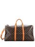 Louis Vuitton 100% Coatead Canvas Brown Keepall Bandouliere Bag Monogram Canvas 50 One size - photo 1