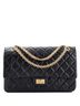 Chanel 100% Leather Black Reissue 2.55 Flap Bag Quilted Aged Calfskin 226 One size - photo 1