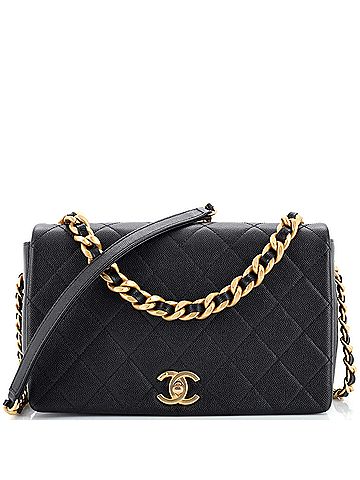 Chanel Fashion Therapy Full Flap Bag Quilted Caviar Medium (view 1)