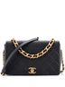 Chanel 100% Leather Black Fashion Therapy Full Flap Bag Quilted Caviar Medium One size - photo 1