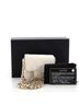 Chanel 100% Leather Tan Classic Square Flap Clutch with Chain Quilted Caviar Mini One size - photo 3