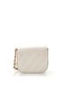 Chanel 100% Leather Tan Classic Square Flap Clutch with Chain Quilted Caviar Mini One size - photo 2