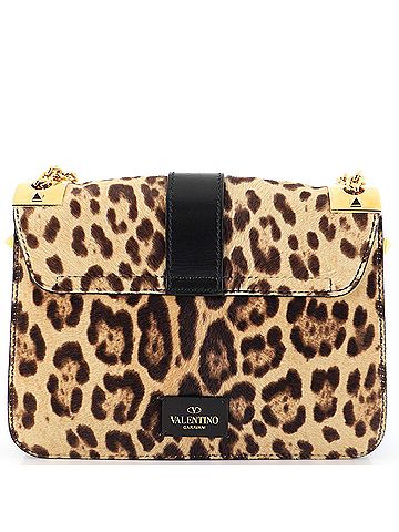 Valentino Garavani B-Rockstud Shoulder Bag Printed Calf Hair Medium (view 2)
