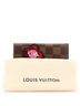 Louis Vuitton 100% Coatead Canvas Brown Victorine Wallet Limited Edition Patches Damier One size - photo 3