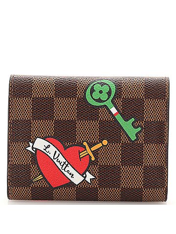 Louis Vuitton Victorine Wallet Limited Edition Patches Damier (view 2)