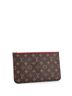 Louis Vuitton 100% Coatead Canvas Brown Neverfull Pochette Monogram Canvas Large One size - photo 3