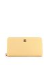 Chanel 100% Leather Yellow Zip Around Wallet Camellia Caviar One size - photo 1