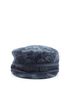 Christian Dior 100% Denim Blue Flowers Baker Boy Cap Embroidered Denim One size - photo 1