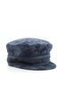 Christian Dior 100% Denim Blue Flowers Baker Boy Cap Embroidered Denim One size - photo 2