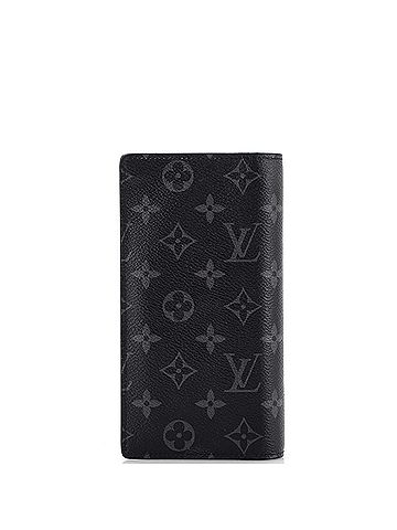 Louis Vuitton Brazza Wallet Monogram Eclipse Canvas (view 2)