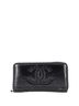 Chanel 100% Patent Leather Black Paris-31 Rue Cambon Timeless CC Zip Around Wallet Quilted Shiny Aged Calfskin Long One size - photo 1