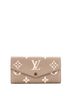 Louis Vuitton 100% Leather Tan Sarah Wallet NM Bicolor Monogram Empreinte Giant One size - photo 1
