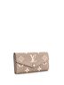 Louis Vuitton 100% Leather Tan Sarah Wallet NM Bicolor Monogram Empreinte Giant One size - photo 4