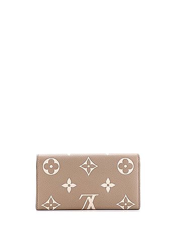 Louis Vuitton Sarah Wallet NM Bicolor Monogram Empreinte Giant (view 2)