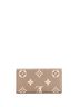 Louis Vuitton 100% Leather Tan Sarah Wallet NM Bicolor Monogram Empreinte Giant One size - photo 2