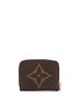 Louis Vuitton 100% Coatead Canvas Brown Zippy Coin Purse Reverse Monogram Giant One size - photo 4