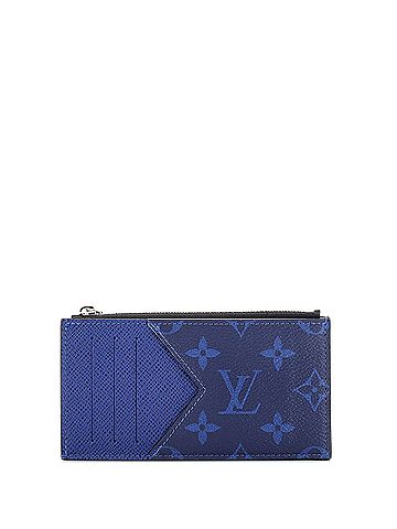 Louis Vuitton Coin Card Holder Monogram Taigarama (view 1)