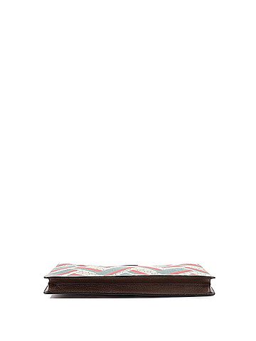 Gucci Wristlet Zip Pouch Printed GG Coated Canvas Large (view 2)