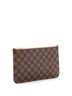 Louis Vuitton 100% Coatead Canvas Brown Neverfull Pochette Damier Large One size - photo 3