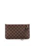Louis Vuitton 100% Coatead Canvas Brown Neverfull Pochette Damier Large One size - photo 4
