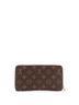 Louis Vuitton 100% Coatead Canvas Brown Zippy Wallet Monogram Canvas One size - photo 4