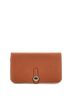 Hermès 100% Leather Brown Dogon Duo Combined Wallet Leather One size - photo 1