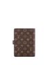 Louis Vuitton 100% Coatead Canvas Brown Ring Agenda Cover Monogram Canvas MM One size - photo 4
