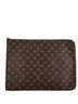 Louis Vuitton 100% Coatead Canvas Brown Poche Documents Monogram Canvas One size - photo 1