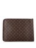 Louis Vuitton 100% Coatead Canvas Brown Poche Documents Monogram Canvas One size - photo 4