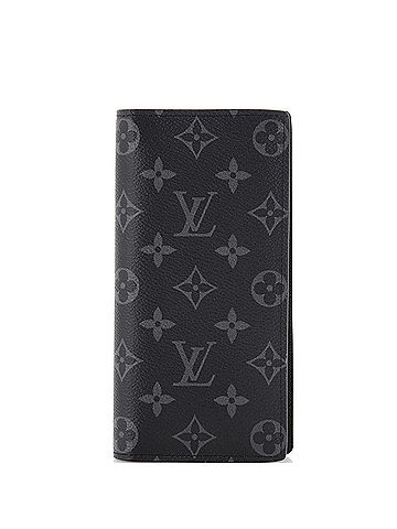 Louis Vuitton Brazza Wallet Monogram Eclipse Canvas (view 1)