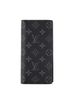 Louis Vuitton 100% Coatead Canvas Black Brazza Wallet Monogram Eclipse Canvas One size - photo 1
