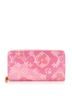 Louis Vuitton 100% Patent Leather Pink Zippy Wallet Limited Edition Valentine Floral Monogram Vernis One size - photo 1