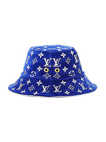 Louis Vuitton Bucket Hat LV Match Monogram Jacquard Velvet (view 2)