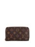 Louis Vuitton 100% Coatead Canvas Brown Zippy Compact Wallet NM Monogram Canvas One size - photo 1
