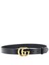 Gucci 100% Leather Black GG Marmont Belt Leather Medium One size - photo 2