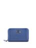 Chanel 100% Leather Blue Camellia Coin Purse Goatskin One size - photo 1