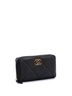 Chanel 100% Leather Black 19 Zip Around Wallet Quilted Lambskin Long One size - photo 4