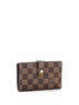 Louis Vuitton 100% Coatead Canvas Brown French Purse Wallet Damier One size - photo 3