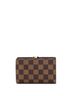 Louis Vuitton 100% Coatead Canvas Brown French Purse Wallet Damier One size - photo 4