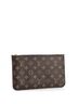 Louis Vuitton 100% Coatead Canvas Brown Neverfull Pochette Monogram Canvas Large One size - photo 3