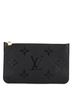 Louis Vuitton 100% Leather Black Neverfull Pochette Monogram Empreinte Giant Large One size - photo 1