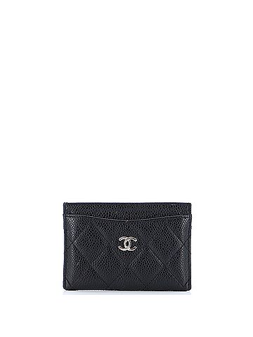 Chanel Classic Card Holder Quilted Caviar (view 1)