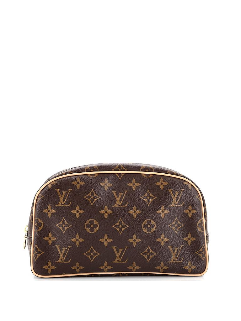 Louis Vuitton 100% Coatead Canvas Brown Toiletry Bag Monogram Canvas 25 One size - photo 1
